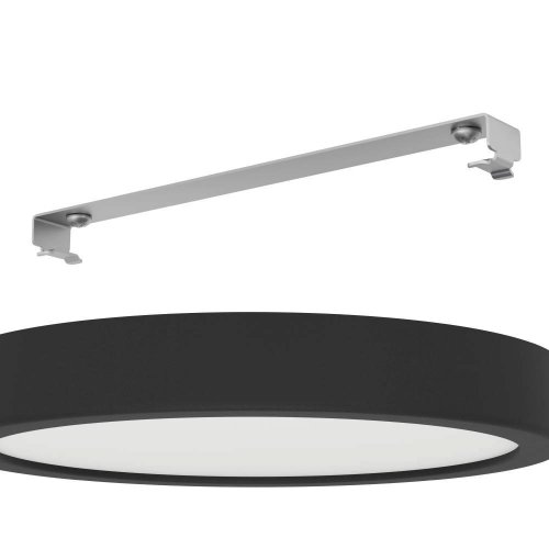 Светильник накладной LED Fueva 5 900653 Eglo белый 1 лампа, основание чёрное в стиле современный круглый фото 3