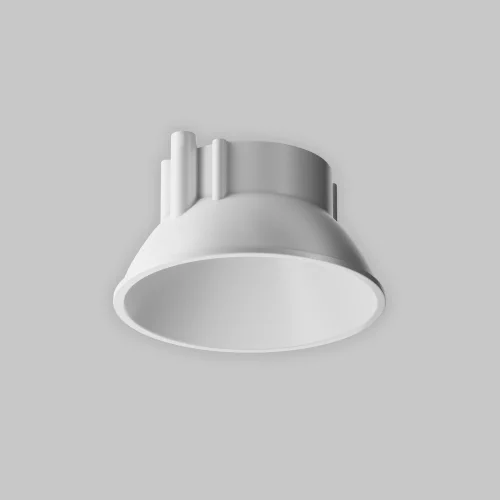 Декоративная рамка-отражатель для накладных светильников серии Alfa LED Ring8-10W-RD-W Maytoni на 1 , основание белое в стиле хай-тек современный фото 5