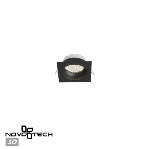 Светильник точечный Gemini 371006 Novotech чёрный на 1 лампу, основание чёрное в стиле современный хай-тек квадратный фото 6 Светильник точечный Gemini 371006 Novotech чёрный на 1 лампу, основание чёрное в стиле современный хай-тек квадратный фото 6