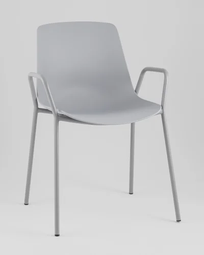 Стул Kaira, пластик серый УТ000039945 Stool Group, серый/пластик, ножки/пластик/серый, размеры - *815****