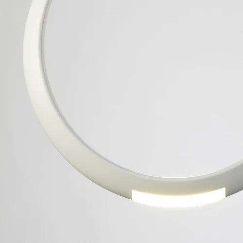 Светильник подвесной LED RING 6170 Mantra белый 1 лампа, основание белое в стиле хай-тек  фото 5