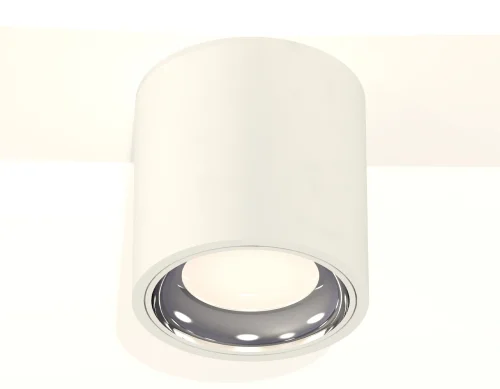 Светильник накладной Techno spot XS7531011 Ambrella light белый 1 лампа, основание белое в стиле хай-тек современный круглый фото 2