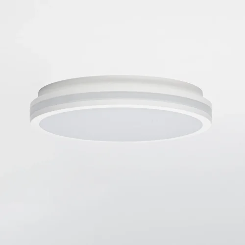 Светильник потолочный LED Luns CL711020V Citilux белый 1 лампа, основание белое в стиле современный круглый фото 3