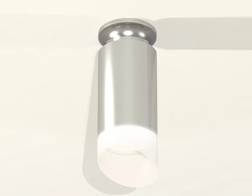Светильник накладной Techno spot XS6325082 Ambrella light серебряный 1 лампа, основание серебряное в стиле современный круглый фото 3