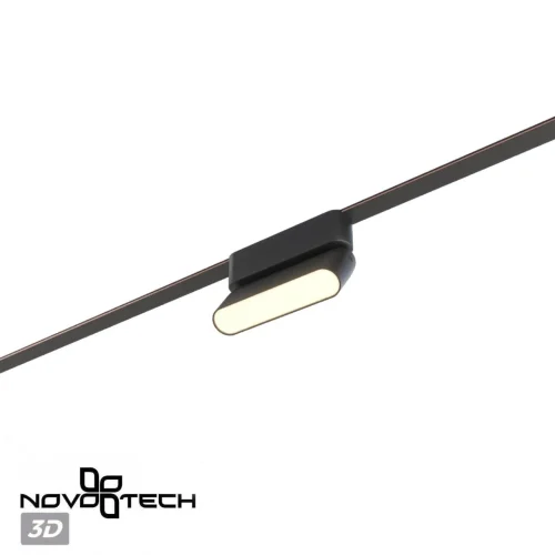 Трековый смарт-светильник LED с двумя режимами работы Easy 359466 Novotech чёрный для шинопроводов серии Easy чёрный фото 6