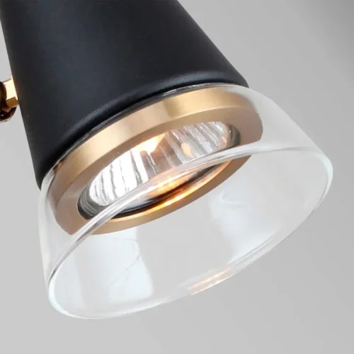 Бра Trandy 4618-1W F-promo чёрный на 1 лампу, основание чёрное в стиле современный лофт фото 3