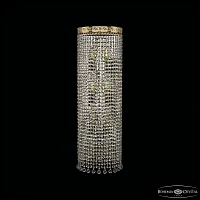 Бра 83401B/25IV-75 G Balls Bohemia Ivele Crystal прозрачный 8 ламп, основание золотое в стиле классика модерн r