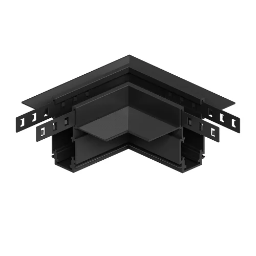Коннектор угловой для встраиваемого магнитного шинопровода Expert-Accessories A590706 Arte Lamp чёрный в стиле современный для светильников серии Expert-Accessories expert магнитная