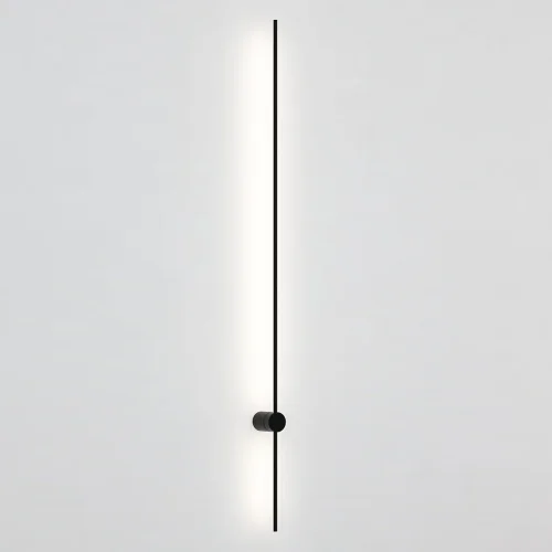 Настенный светильник Wall LINES L150 Black 178034-26 ImperiumLoft чёрный на 1 лампу, основание чёрное в стиле минимализм 
