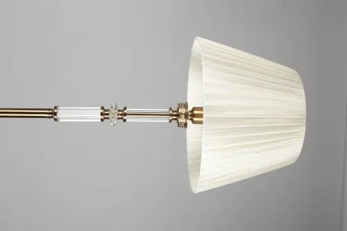 Торшер Dimaro OML-87815-01 Omnilux  бежевый 1 лампа, основание хром в стиле классический
 фото 3