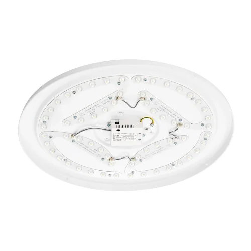 Светильник потолочный LED Bart CL755490 Citilux белый на 1 лампу, основание белое в стиле хай-тек современный круглый фото 3