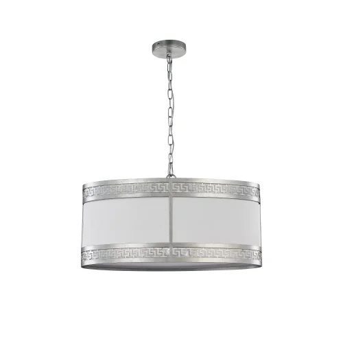 Люстра подвесная Exortivus 4010-3PC Favourite белая на 3 лампы, основание серебряное в стиле классический  фото 2