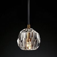 Светильник подвесной Boule 84594-22 ImperiumLoft прозрачный 1 лампа, основание латунь в стиле модерн 