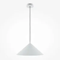 Светильник подвесной Basic colors MOD167PL-01W Maytoni белый 1 лампа, основание белое в стиле современный 