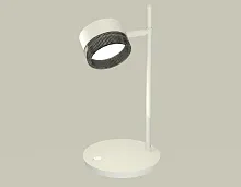 Настольная лампа офисная XB9801250 Ambrella light белая 1 лампа, основание белое металл в стиле современный хай-тек 