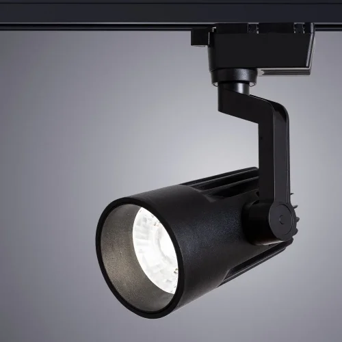 Трековый светильник LED Wales A1632PL-1BK Arte Lamp чёрный для шинопроводов серии Wales фото 2