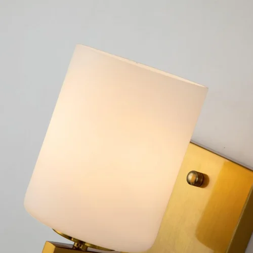 Бра Ether 2998-1W Favourite белый на 1 лампа, основание латунь в стиле современный  фото 4