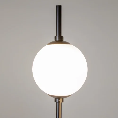 Торшер LED The Sixth Sence Z020FL-L12BK Maytoni белый на 1 лампу, основание чёрное в стиле современный фото 4 Торшер LED The Sixth Sence Z020FL-L12BK Maytoni белый на 1 лампу, основание чёрное в стиле современный фото 4