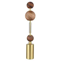 Настольная Лампа светодиодная Callisto 5457/4TL Odeon Light коричневая на 1 лампу, основание золотое металл в стиле арт-деко современный шар Настольная Лампа светодиодная Callisto 5457/4TL Odeon Light коричневая на 1 лампу, основание золотое металл в стиле арт-деко современный шар