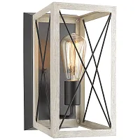 Бра лофт Каролин (Karolyn) TL1180B-01BK Toplight чёрный бежевый на 1 лампу, основание чёрное в стиле лофт современный Бра лофт Каролин (Karolyn) TL1180B-01BK Toplight чёрный бежевый на 1 лампу, основание чёрное в стиле лофт современный