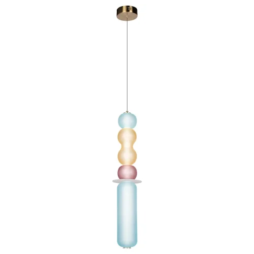 Светильник подвесной LED Lollipop 10239P/F LOFT IT разноцветный 1 лампа, основание разноцветное в стиле мемфис 