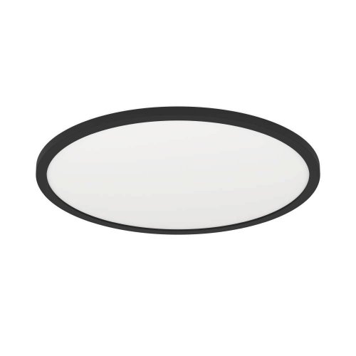 Светильник потолочный LED Rovito-Z 900092 Eglo белый 1 лампа, основание чёрное в стиле современный умный свет