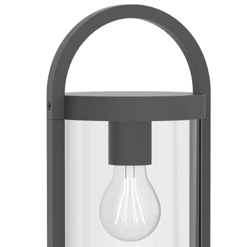 Ландшафтный светильник Maya 6550 Mantra уличный IP54 чёрный 1 лампа, плафон прозрачный в стиле современный E27 фото 3