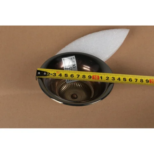 Люстра подвесная Rivoli OML-64213-06 Omnilux бежевая на 6 ламп, основание античное бронза в стиле классический фото 10