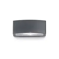 Настенный светильник уличный ANDROMEDA AP1 GRIGIO Ideal Lux уличный IP55 серый на 1 лампу, плафон серый в стиле современный E27