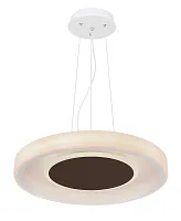 Светильник подвесной LED с пультом Goffi 48398-40H Globo белый 1 лампа, основание белое в стиле современный с пультом
