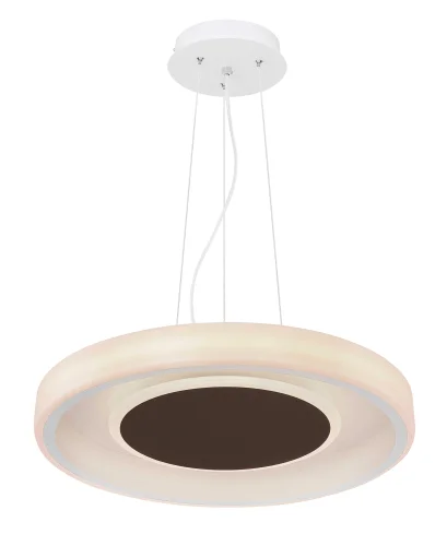 Светильник подвесной LED с пультом Goffi 48398-40H Globo белый 1 лампа, основание белое в стиле современный с пультом