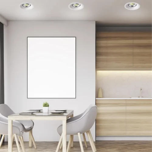 Светильник точечный LED Glok 358025 Novotech белый на 1 лампу, основание белое в стиле современный фото 3