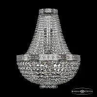 Бра 19281B/H1/35IV Ni Bohemia Ivele Crystal прозрачный 4 лампы, основание никель в стиле классика sp