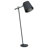 Торшер Granadillos 39867 Eglo  чёрный 1 лампа, основание чёрное в стиле современный
