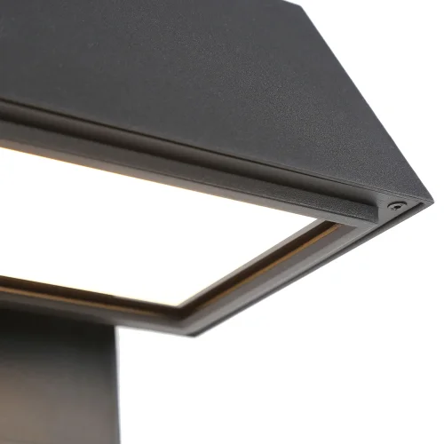Настенный светильник уличный LED Trapezium 4300-1W Favourite уличный IP чёрный на 1 лампу, плафон чёрный в стиле хай-тек современный LED фото 6