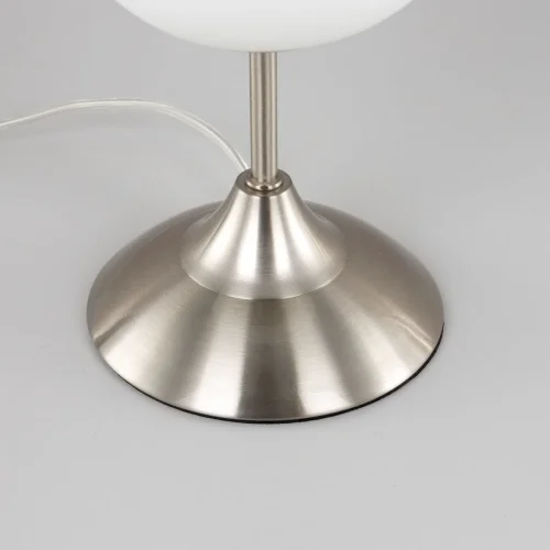 Настольная лампа Томми CL102814 Citilux белая 1 лампа, основание матовое хром металл в стиле современный  фото 6
