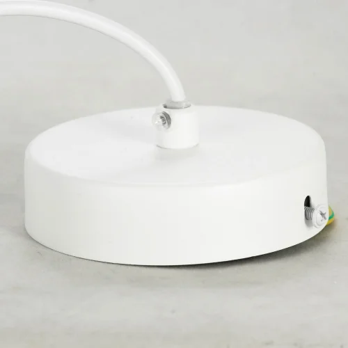 Светильник подвесной LSP-8518 Lussole белый 1 лампа, основание белое в стиле модерн  фото 7