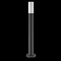Парковый светильник Willis O418FL-01GR1 Maytoni уличный IP54 серый 1 лампа, плафон белый в стиле современный E27