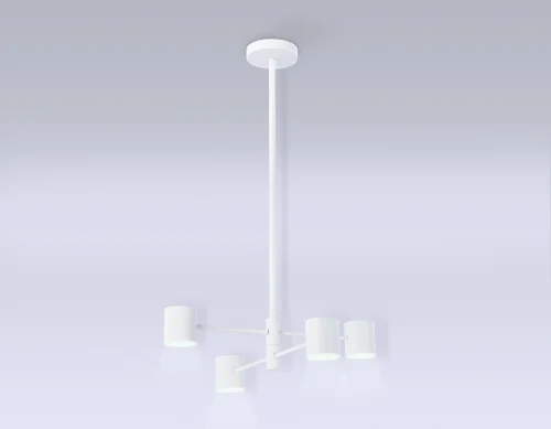Светильник подвесной LED FL51705 Ambrella light белый 1 лампа, основание белое в стиле современный хай-тек  фото 3