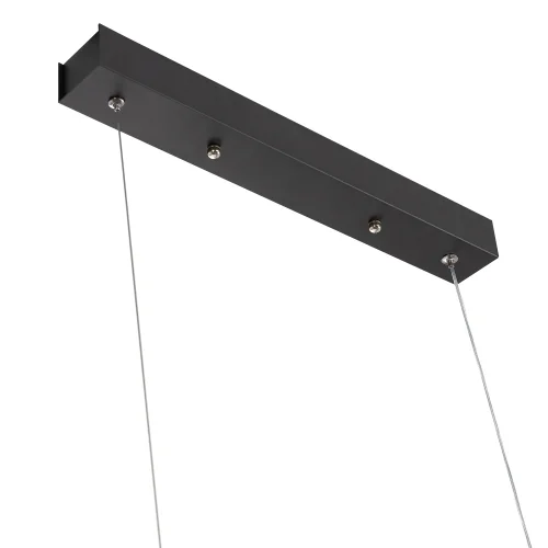 Светильник подвесной LED Edge CL720011N Citilux чёрный на 1 лампу, основание чёрное в стиле современный хай-тек линейный фото 5