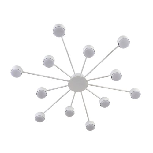 Светильник потолочный Torina 8343/12C Lumion белый на 12 ламп, основание белое в стиле минимализм фото 3