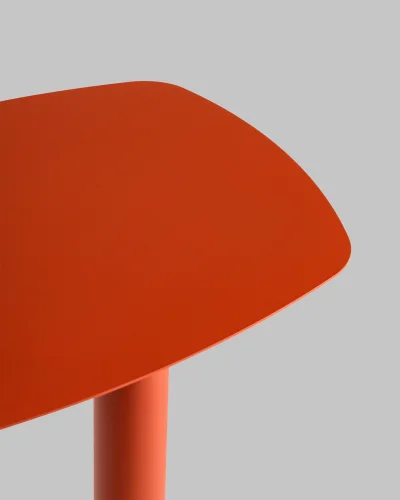 Журнальный столик Eanna S металл, красный УТ000040321 Stool Group столешница красная из металл фото 5