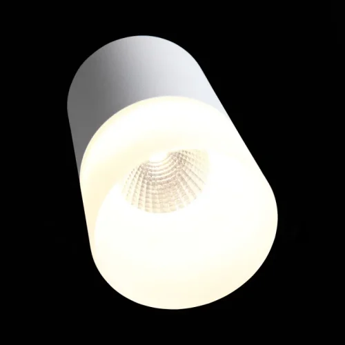 Светильник накладной LED ST100.502.05 ST-Luce белый на 1 лампу, основание белое в стиле хай-тек круглый фото 2