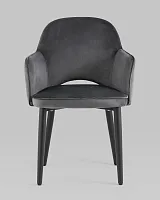 Стул Венера NEW, велюр серый NP (набор 2шт) УТ000038666 Stool Group, серый/велюр, ножки/металл/, размеры - *****