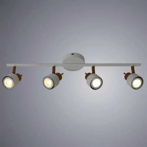 Спот с 4 лампами Almach A1906PL-4WH Arte Lamp белый GU10 в стиле современный  фото 3