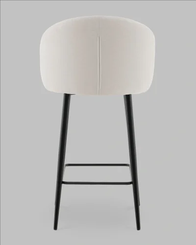 Стул полубарный Ханнингем велюр жемчужный УТ000041703 Stool Group, /, ножки//, размеры - ***** фото 8