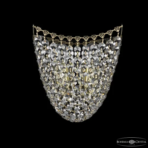 Бра 77071B/19 G Bohemia Ivele Crystal прозрачный на 2 лампы, основание золотое в стиле классический sp фото 2