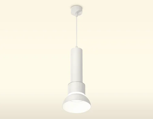 Светильник подвесной XP8110006 Ambrella light белый 1 лампа, основание белое в стиле современный хай-тек трубочки фото 3