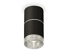 Светильник накладной Techno spot XS7402142 Ambrella light чёрный 1 лампа, основание чёрное в стиле хай-тек современный круглый