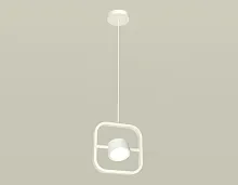 Светильник подвесной XB9118100 Ambrella light белый 1 лампа, основание белое в стиле хай-тек современный 